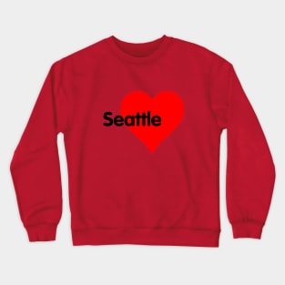 I heart Seattle Crewneck Sweatshirt